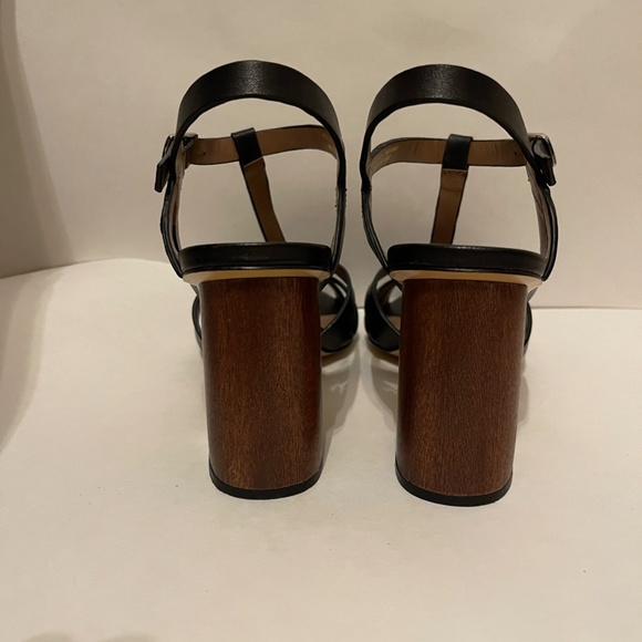 Lola Cruz-Farbe sandal color-black Size 39/ 3 1/4 in. heel. - Picture 4 of 5